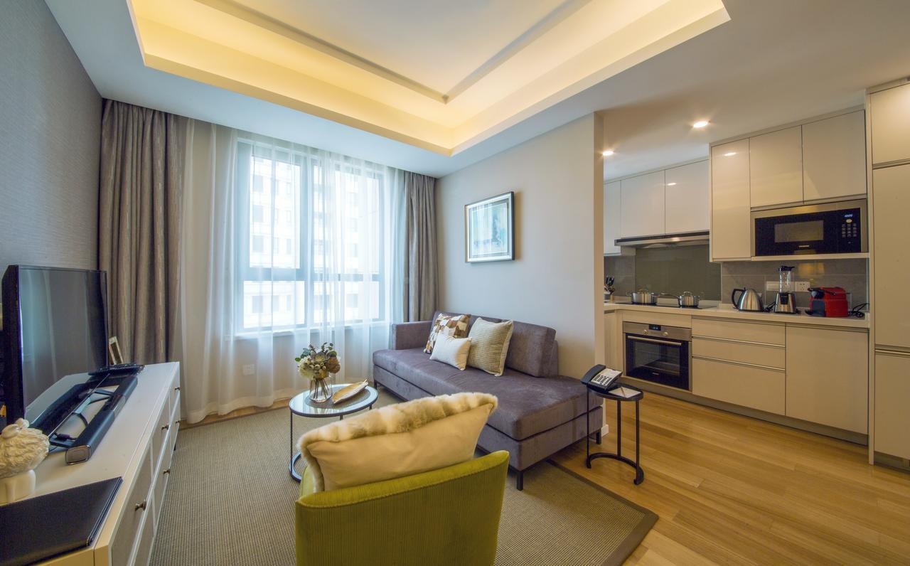 One Sunland Serviced Suites Managed By Lanson Place Shanghai Exterior photo